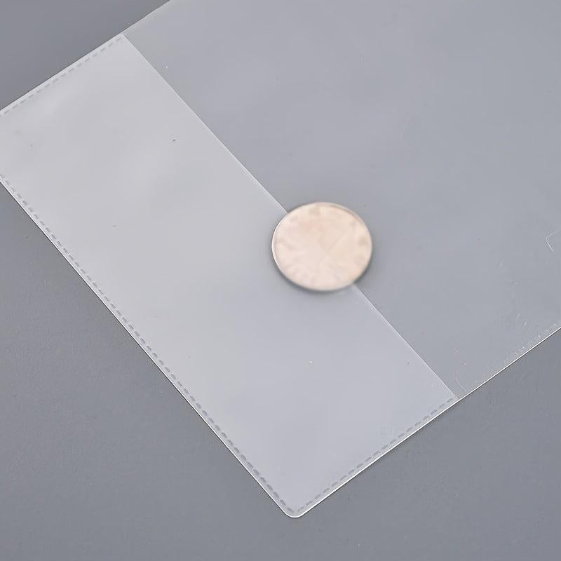 A6 Transparent PVC Notebook Cover Soft Book Cover