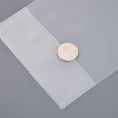 A6 Transparent PVC Notebook Cover Soft Book Cover