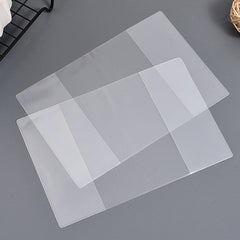 A6 Transparent PVC Notebook Cover Soft Book Cover