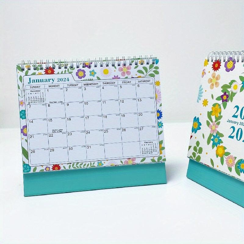 Creative Desk Calendar Monthly Planner Note Taking Calendar
