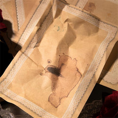 50pcs Retro Lace Hand Account Decoration Material Pack