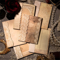 50pcs Retro Lace Hand Account Decoration Material Pack
