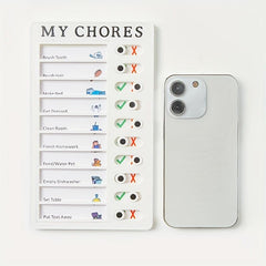 11pcs Cardholder with 10 Blank Papers - Time Management Plan Table