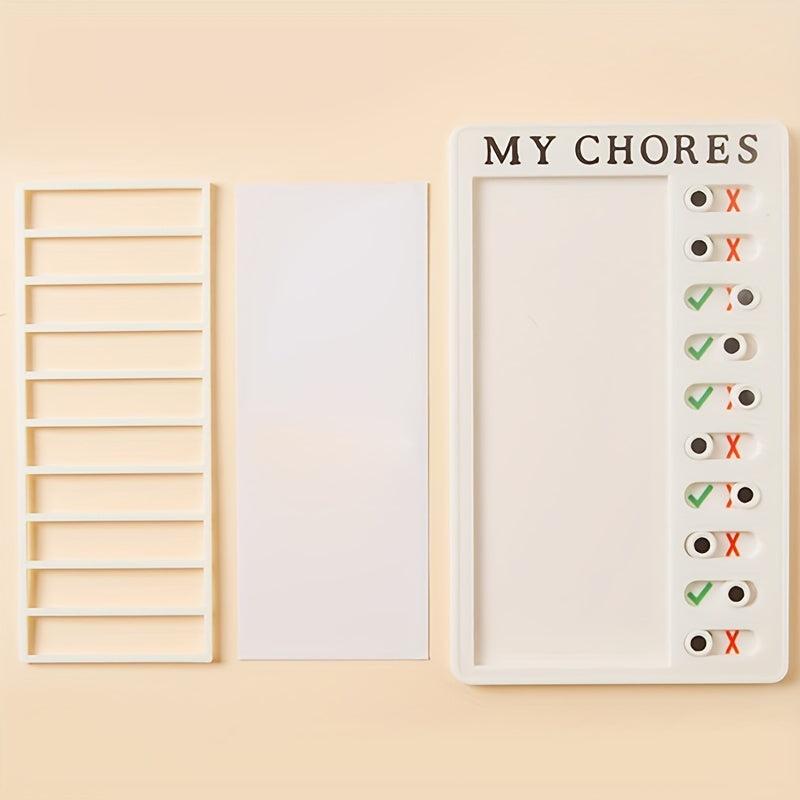 11pcs Cardholder with 10 Blank Papers - Time Management Plan Table