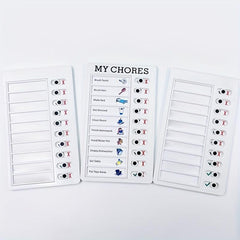 11pcs Cardholder with 10 Blank Papers - Time Management Plan Table