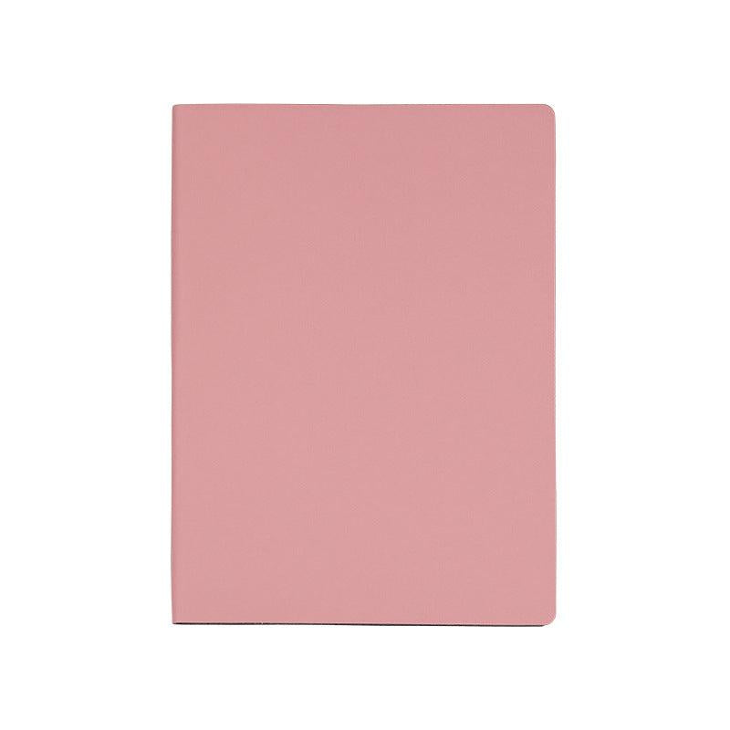 A5 Soft Leather Hardcover Notebook for Students