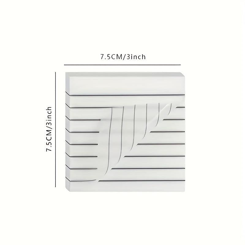 7 Colors Transparent Sticky Notes 7.62x7.62cm Waterproof Adhesive Pad