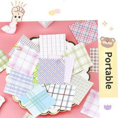 Office Creative Sticky Note Box with Cartoon Paper Tape Roll