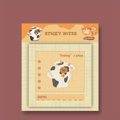 Tearable Sticky Note Book 60 Sheets Strong Adhesive Paper Journal Diary Stic
