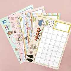 Student Monthly Planner Daily Curriculum Time Management Schedule Punch List