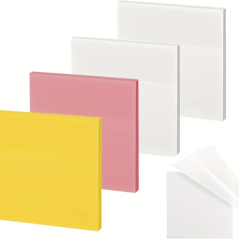 200 Sheets Waterproof Sticky Notes Memo Paper Daily Office Supplies