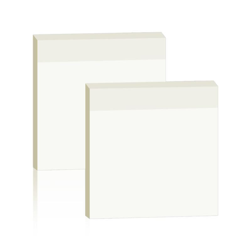 100 Transparent Sticky Notes Self Adhesive Clear Sticky Note Tab