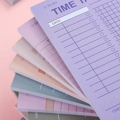 50 Sheets Daily Planner Functional Note Paper Book