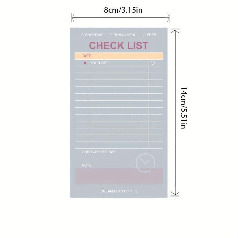 50 Sheets Daily Planner Functional Note Paper Book