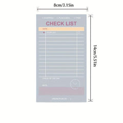 50 Sheets Daily Planner Functional Note Paper Book