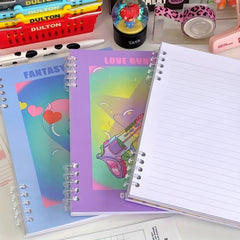 Heartbeat Falling Into the Trap Loose Leaf Notebook A5