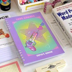 Heartbeat Falling Into the Trap Loose Leaf Notebook A5