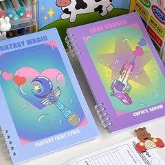 Heartbeat Falling Into the Trap Loose Leaf Notebook A5