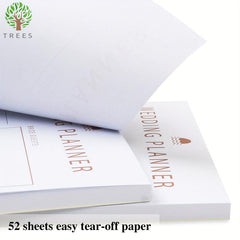 Trees Wedding Planner Book And Organizer For Bride