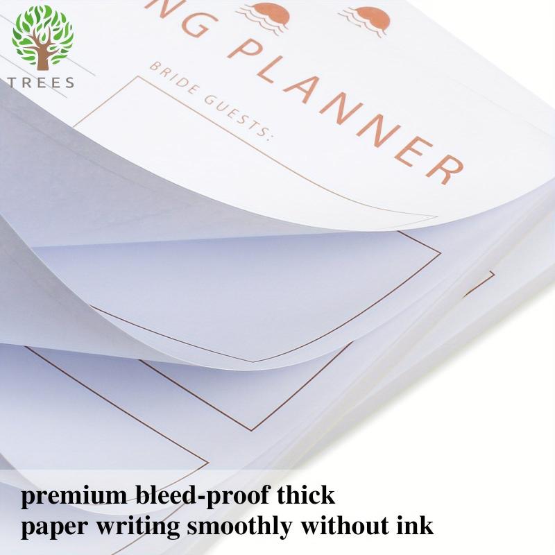 Trees Wedding Planner Book And Organizer For Bride