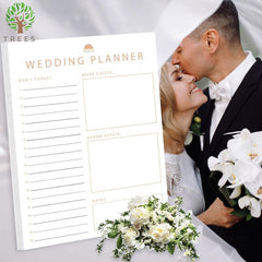 Trees Wedding Planner Book And Organizer For Bride