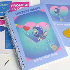A5 Coil Journal Book Blank Page Student Storage