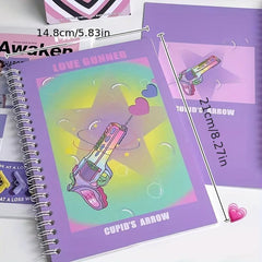 A5 Coil Journal Book Blank Page Student Storage