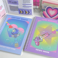 A5 Coil Journal Book Blank Page Student Storage