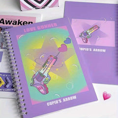 A5 Coil Journal Book Blank Page Student Storage