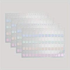 Morandi Series Index Stickers, Light Colors, 2 Packs