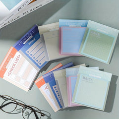 Ins Style Non-Sticky Note Book - Contrasting Colors