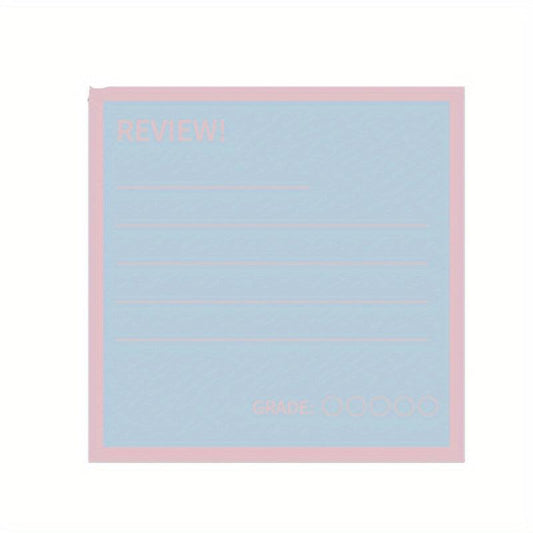 Ins Style Non-Sticky Note Book - Contrasting Colors