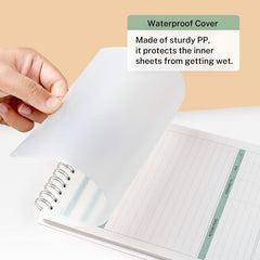 Meeting Notes Notepad - Action Items Tracking - Spiral Bound - Undated Tear Off