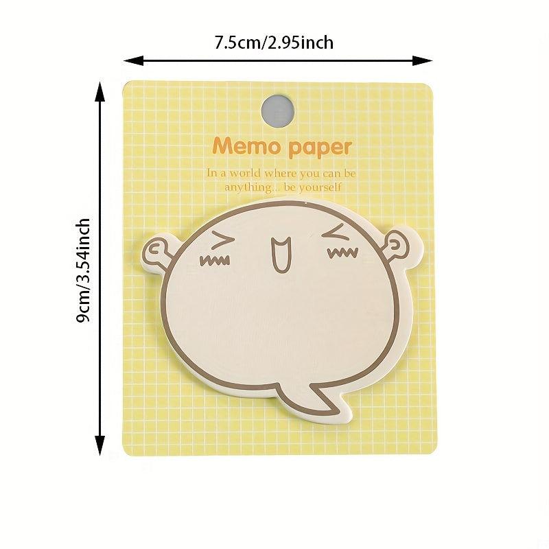 Expression Happy Sticky Notes 4pcs Set - Office Stationery