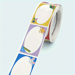 250pcs Name Stickers Labels Roll Classification Labels Stickers Self adhesive