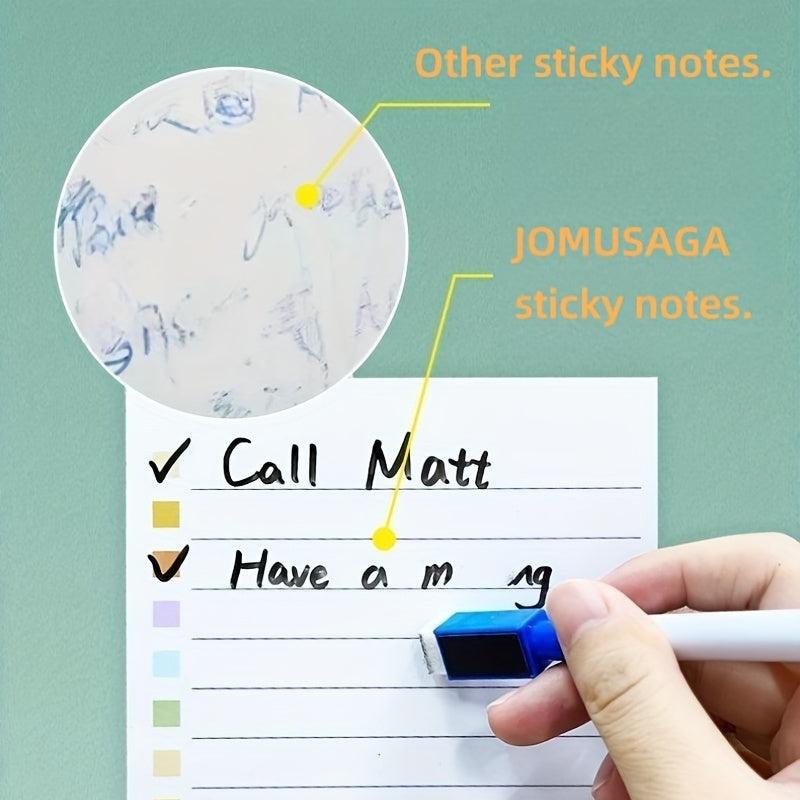 JOMUSAGA Memo List To do List - Easy Write & Erase - Reusable - Various Colors