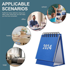 Mini Desktop Stand up Calendar Yearly Agenda for Home Office School