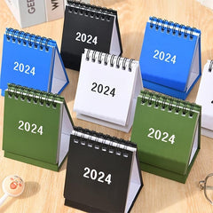 Mini Desktop Stand up Calendar Yearly Agenda for Home Office School