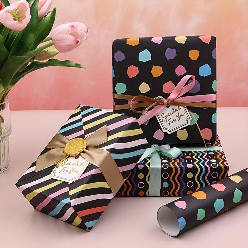 6pcs Small Flower Cartoon Gift Decoration Paper