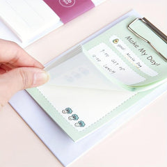 Blessing Message Sticky Note Clip Board