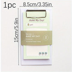 Blessing Message Sticky Note Clip Board