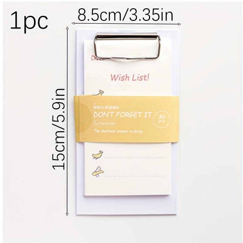 Blessing Message Sticky Note Clip Board