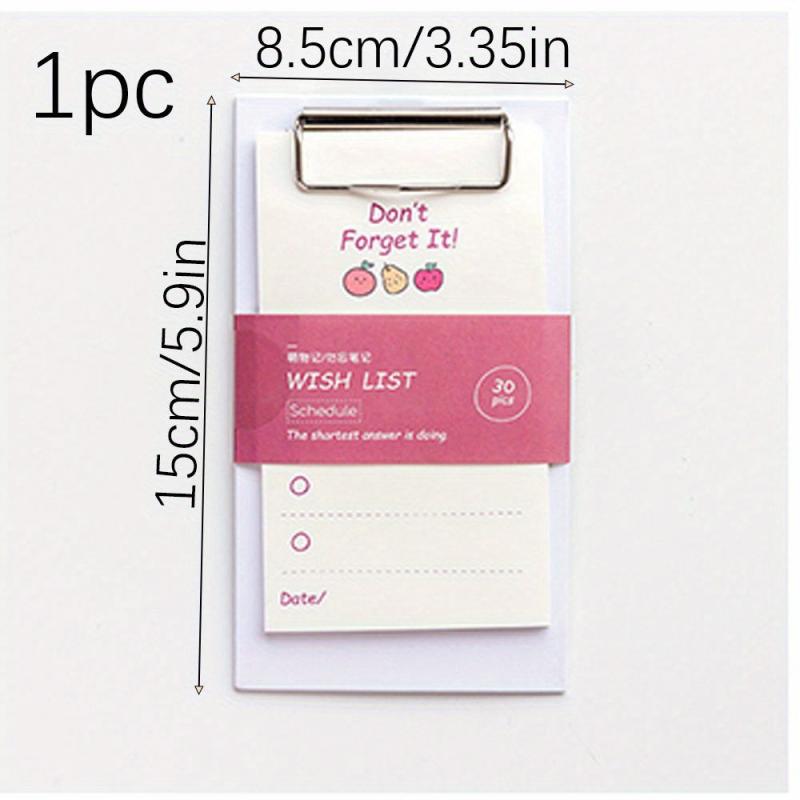 Blessing Message Sticky Note Clip Board
