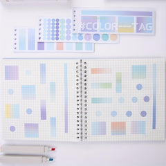 20 Gradient Candy Dialog Box Index Sticker