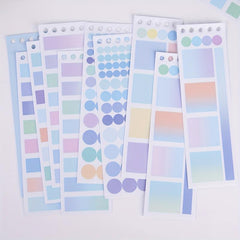 20 Gradient Candy Dialog Box Index Sticker