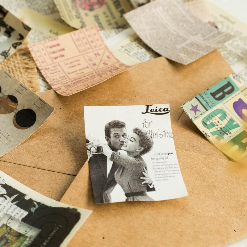 Creative Retro Notebook Decoration Base Paper 165 Sheets