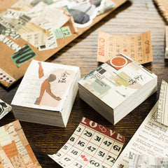 Creative Retro Notebook Decoration Base Paper 165 Sheets