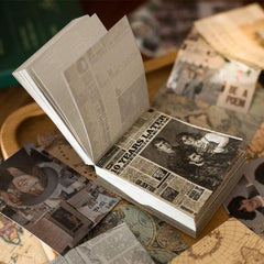 Creative Retro Notebook Decoration Base Paper 165 Sheets