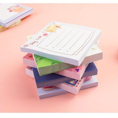 Painting Style Portable Sticker Hand Tear Colorful Message Sticker