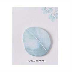 30pcs Leaf Sticky Notes Tearable Sticky Note Paper For Students